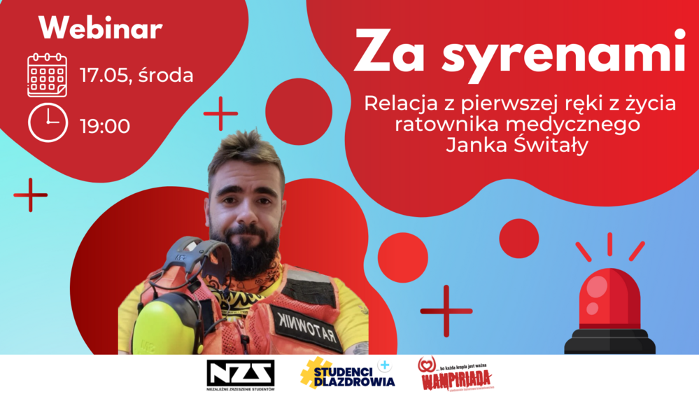 Plakat promujący webinar prowadzony przez Jana Świtałę